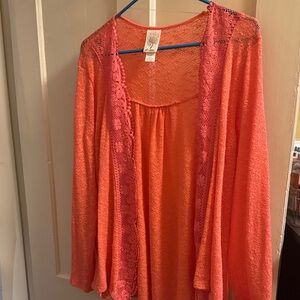 Self Esteem Women's coral Cardigan
